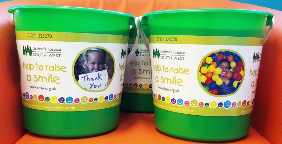 Children's Hospice South West Collection Buckets