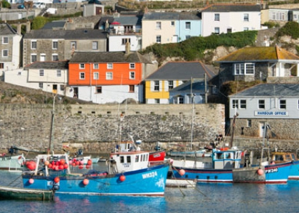 Fishing Harbour at Mevagissey