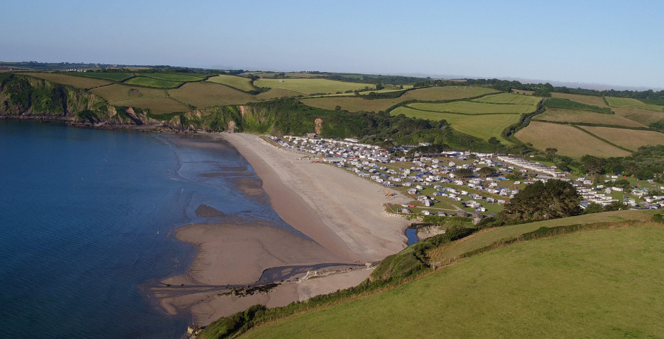 Pentewan Sands is featured in The Sun as one of the UK’s best campsites