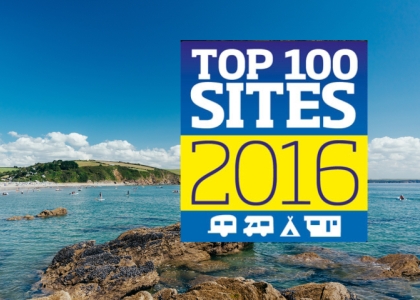 Practical Caravan Top 100 Sites 2016 - Pentewan Sands